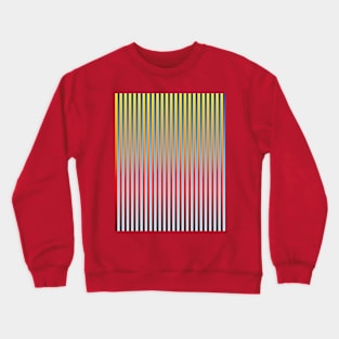 Fire and Snow (Stripes) Crewneck Sweatshirt